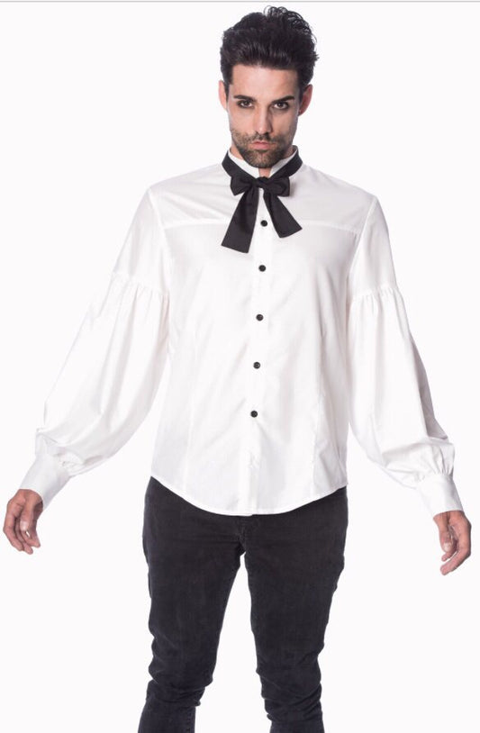 Vamp Shirt with detachable Tie